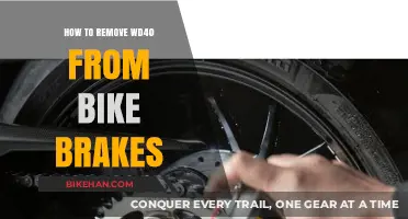 Efficiently Cleaning WD-40 Off Bike Brakes: A Simple Guide