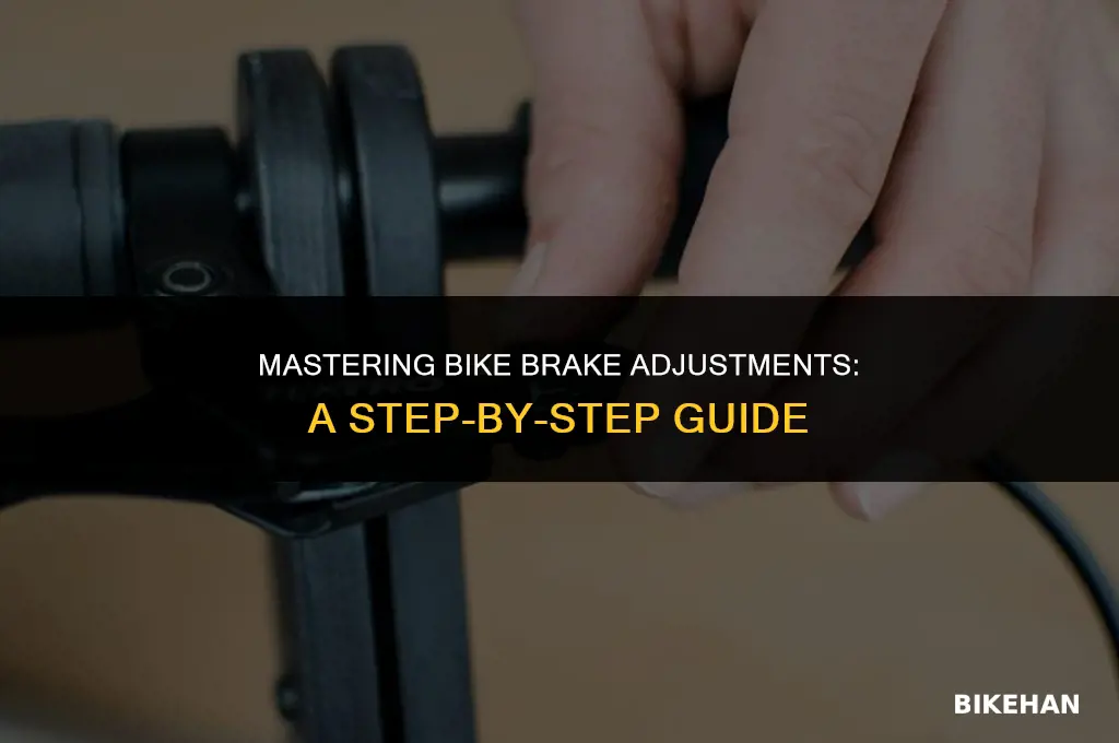 how to repair adjust bike brakes