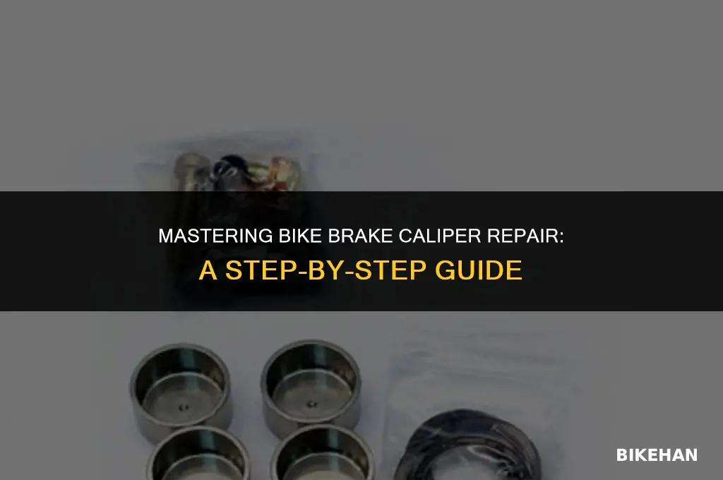 how to repair bike brake caliper