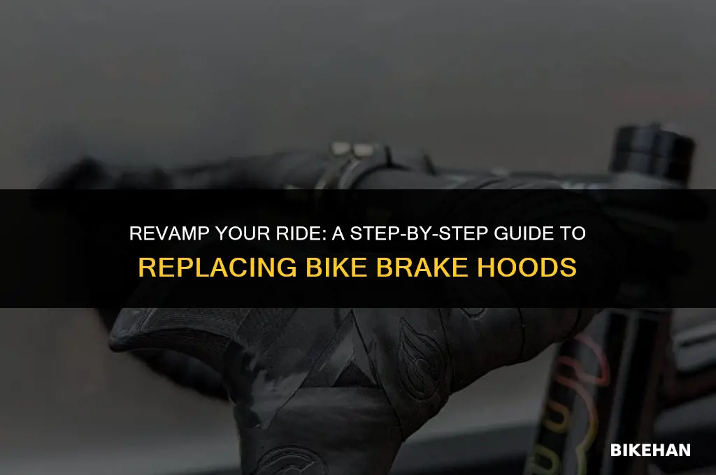 how to replace bike brake hoods