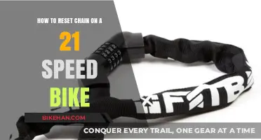 Mastering the Art of Chain Reset on Your 21-Speed Bike