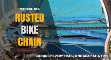 Reviving Your Ride: A Step-by-Step Guide to Restoring a Rusted Bike Chain