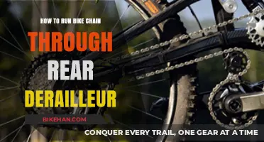 Mastering the Art of Routing Your Bike Chain Through the Rear Derailleur