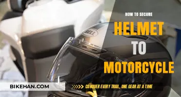 Safely Secure Your Helmet to Your Motorcycle: A Rider's Guide