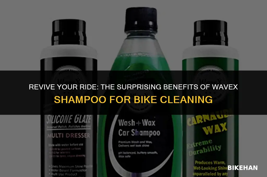 is wavex shampoo good for bike cleanig