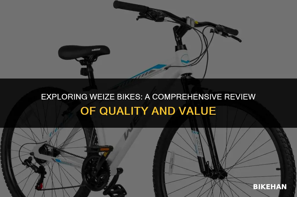is weize a good bike brand