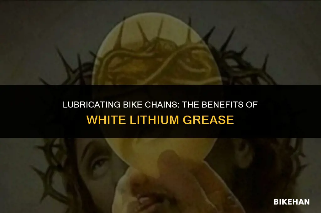 is white lithium grease good for bike chains