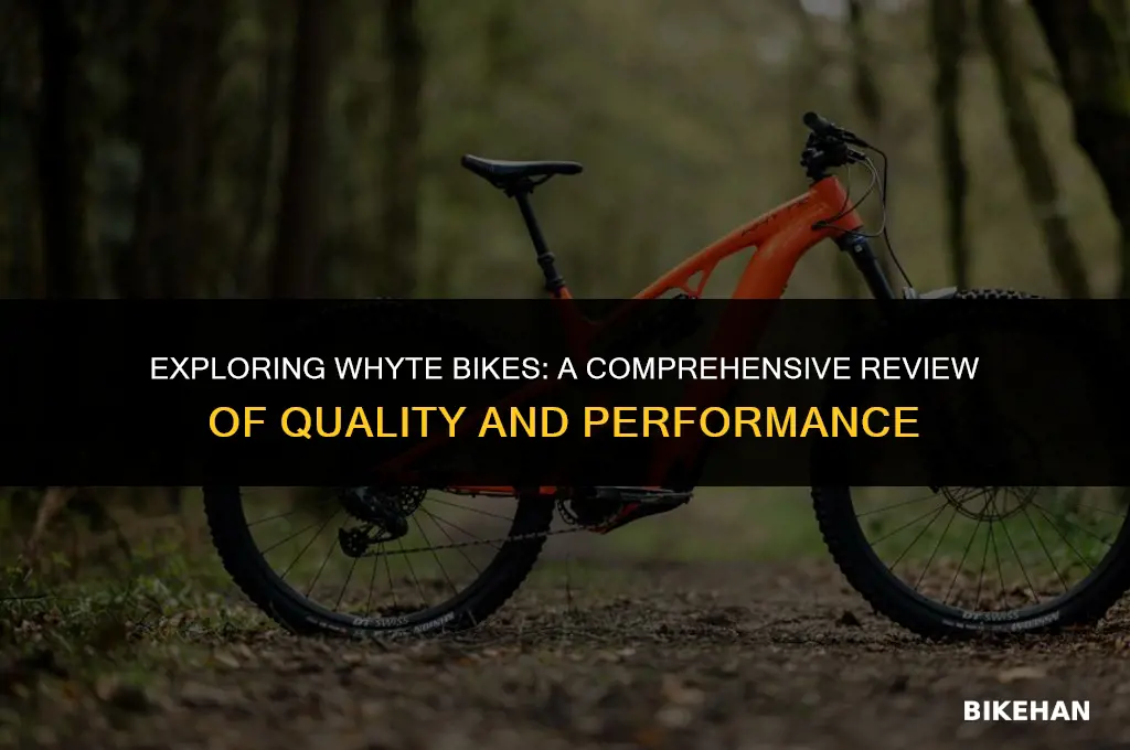 is whyte a good bike brand