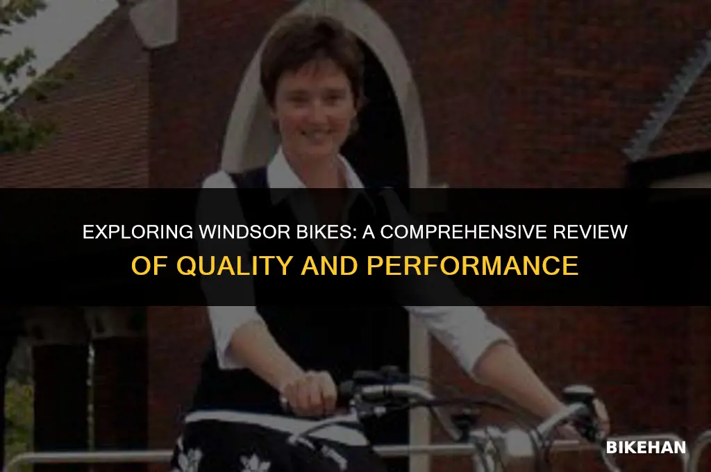 is windsor a good bike brand