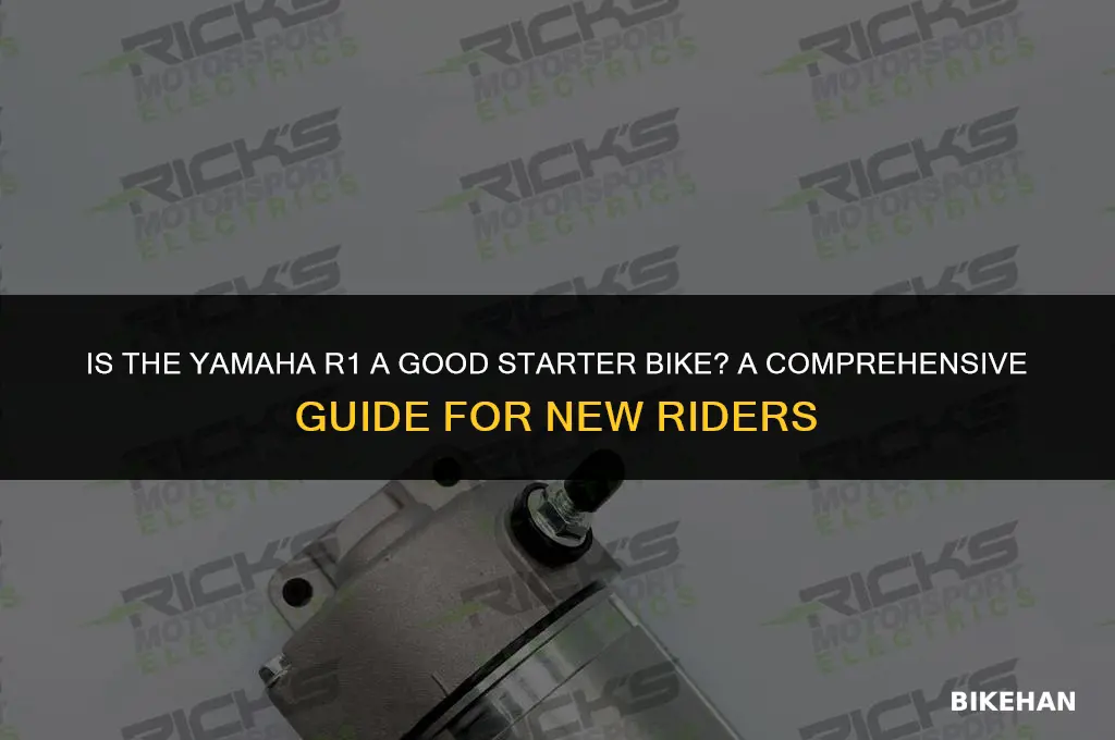 is yamaha r1 good starter bike