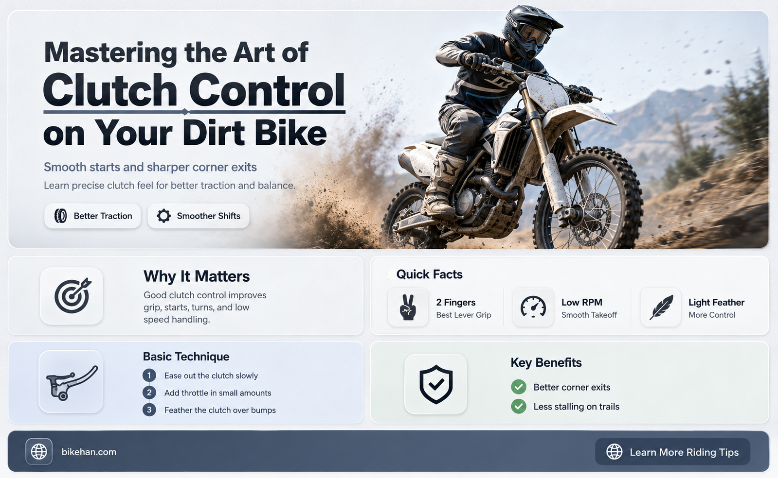 how to dump the clutch on a dirt bike