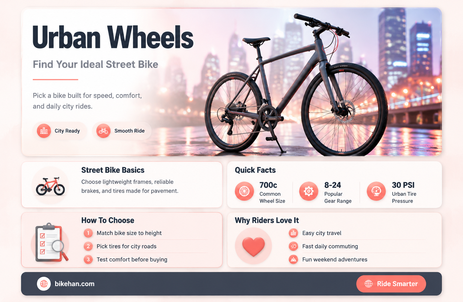 what kind of bike would i get for street biking