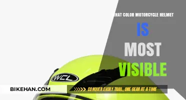 Boost Your Visibility: The Optimal Color for Your Motorcycle Helmet
