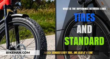 Exploring the Distinctions: E-Bike Tires vs. Standard Bicycle Tires