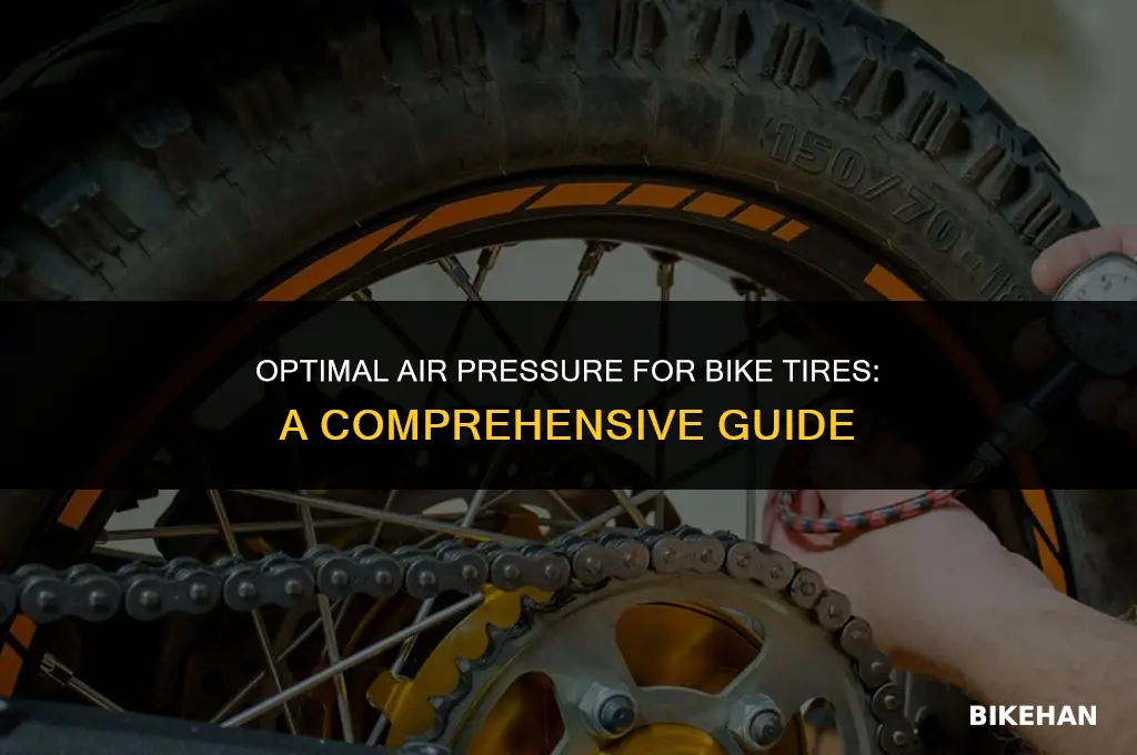 what is the right air pressure for bike tires