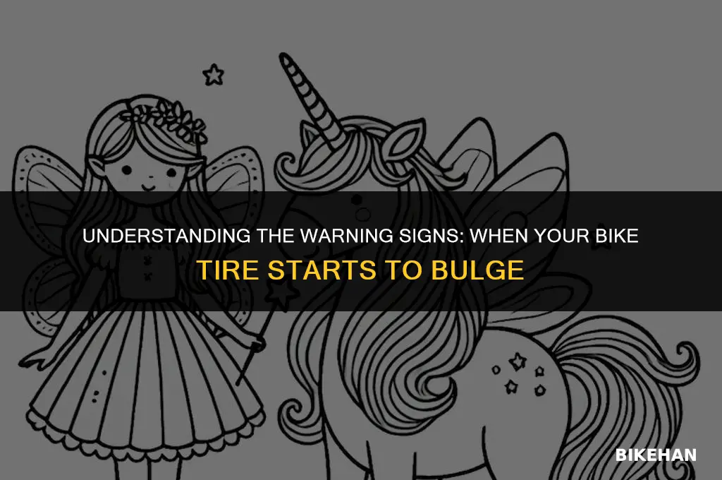 what is when bike tire starts to bulge