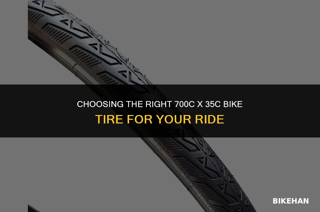 what kind of bike tire 700c x 35c