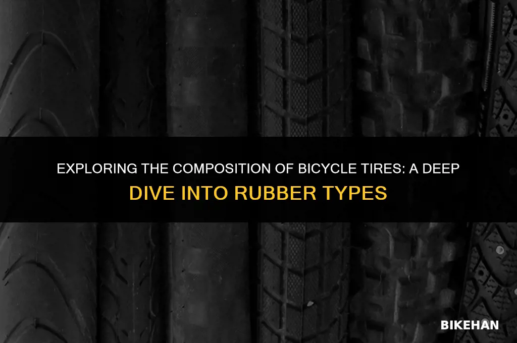 what kind of rubber are bike tires made of