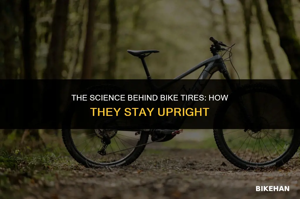 what makes bike tires stay upright