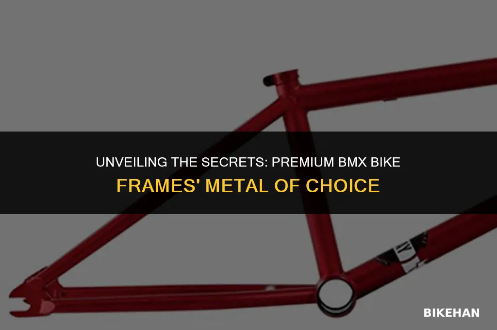 what metal is used for premium bmx bike frames