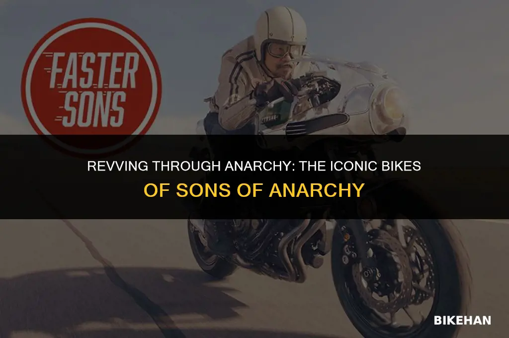 what model bikes are used in sons of anarchy