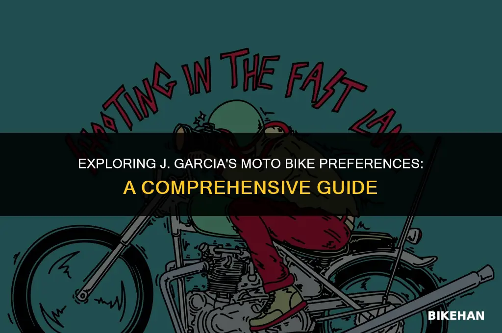 what moto bike does j garcia use