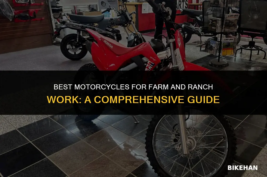 what motor bike to use on farm and ranch
