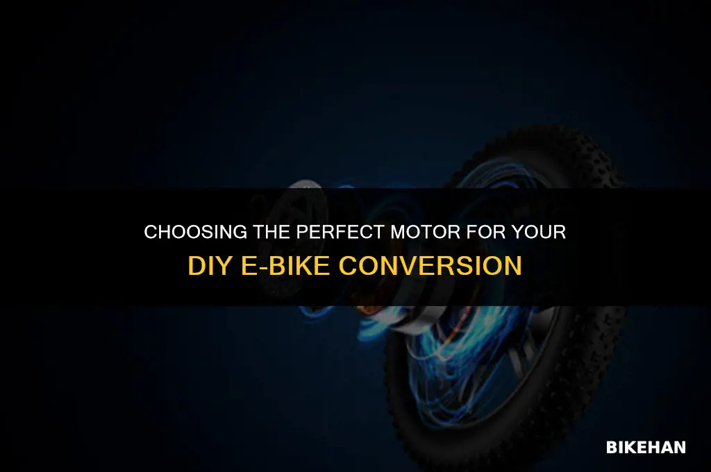 what motor to use to make an e bike