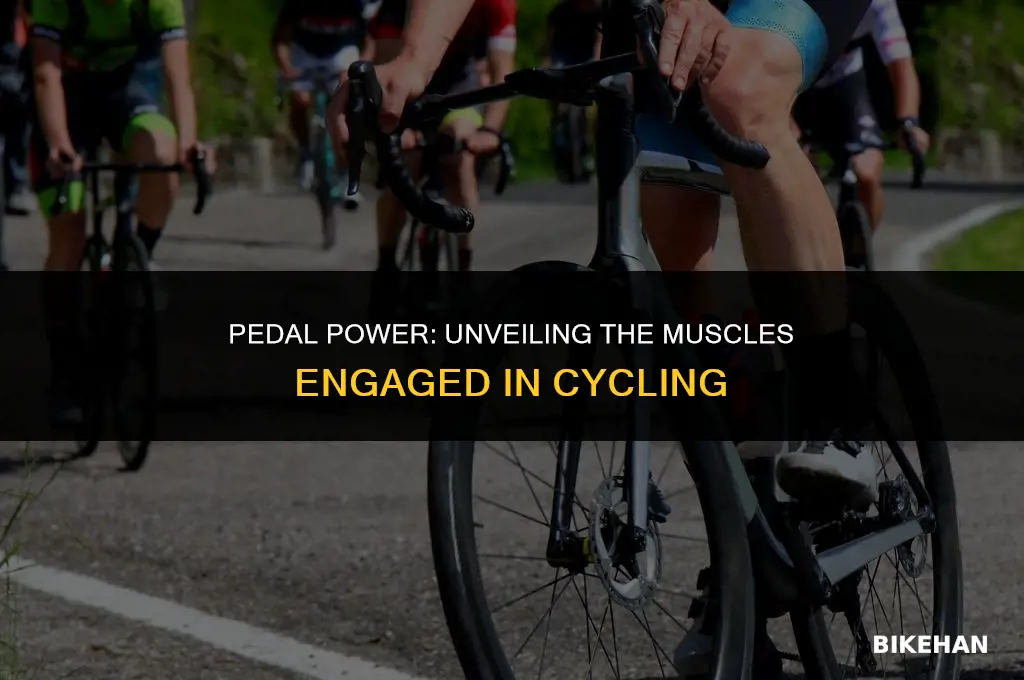 what muscles get used when riding a bike