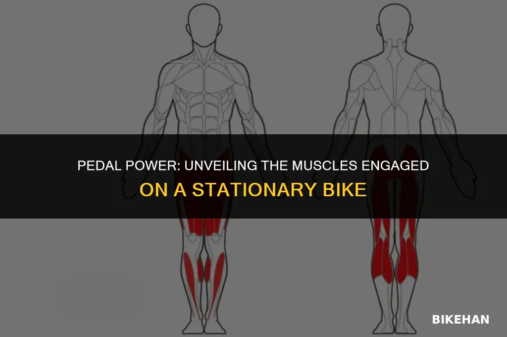 what muscles get worked on a stationary bike