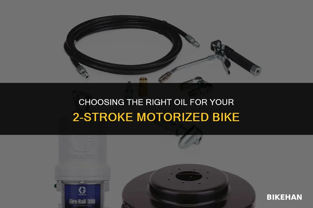 what oil is used for a motorized bike 2 stroke
