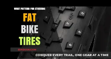 Exploring the Optimal Stud Pattern for Fat Bike Tires
