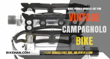 Reviving the Classics: Essential Pedals for Your Vintage Campagnolo Bike