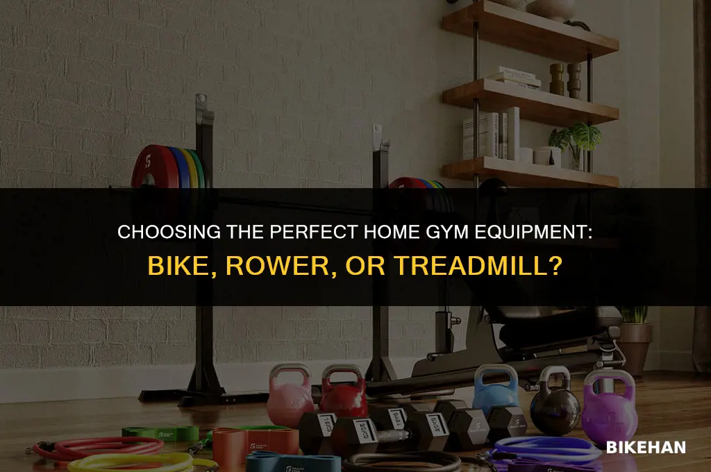what should i get bike rower or treadmill
