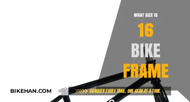 Understanding Bike Frame Sizes: A Guide to the 16-Inch Frame