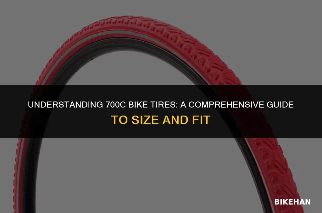 what size is 700c bike tire