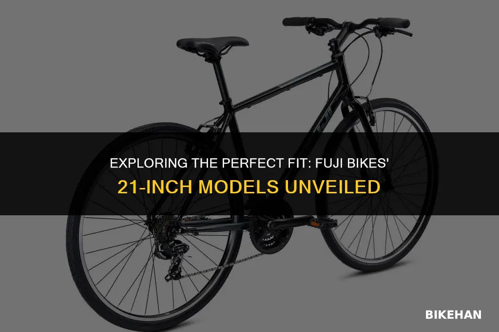 what size is a 21inch fuji bike