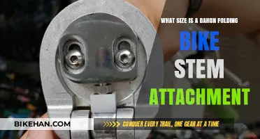 Compact Cycling: Dahon Folding Bike Stem Attachment Size Guide