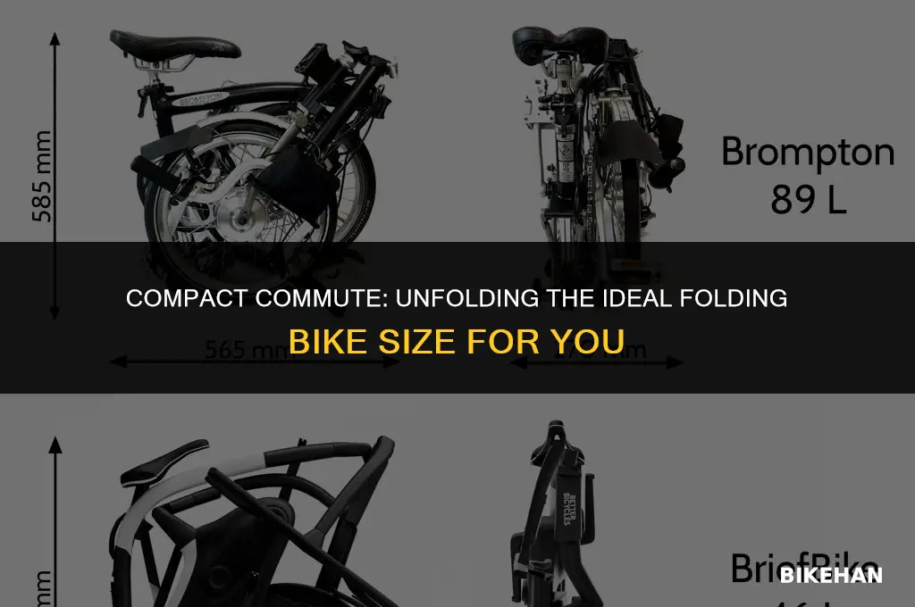 what size is a folding bike