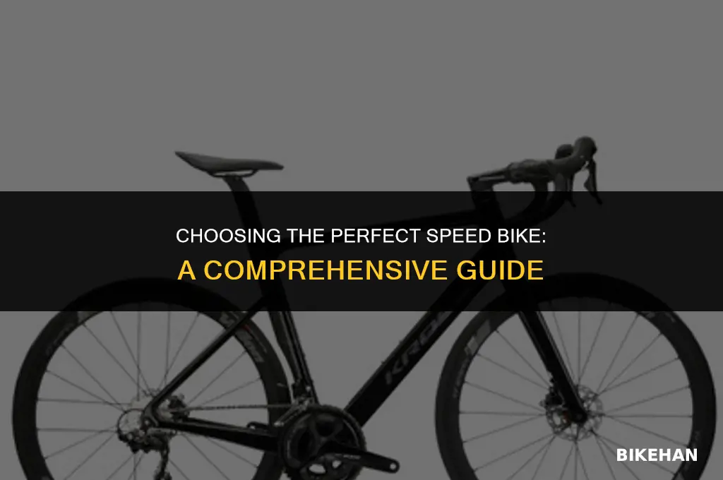 what speed bike should get