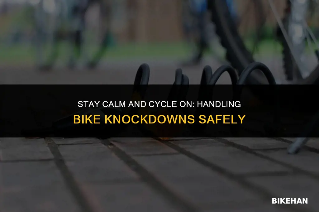what to do if you get knocked off your bike