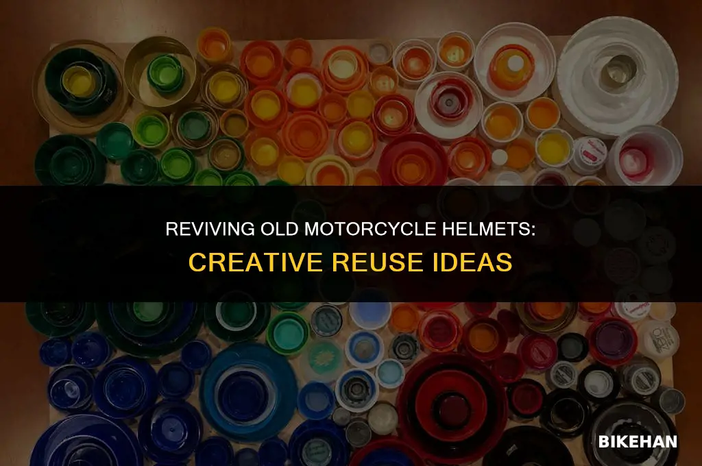 what to do with old motorcycle helmets