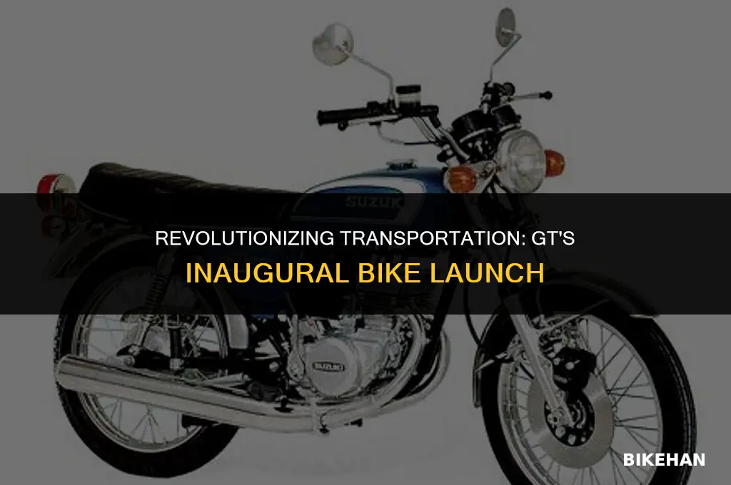 when gt make first bike