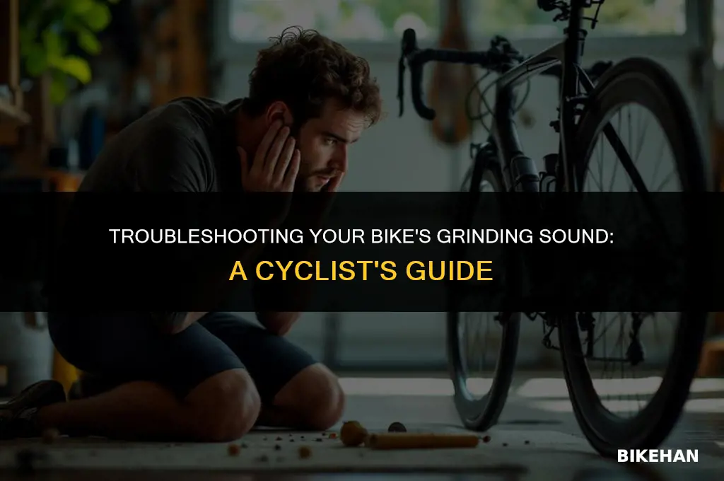 when i pedal my bike it makes a grinding sound
