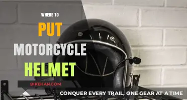 Secure Your Ride: Optimal Spots for Storing Your Motorcycle Helmet