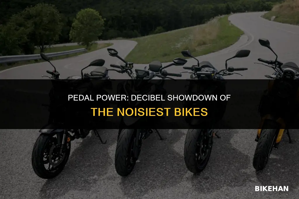 which bike makes more noise