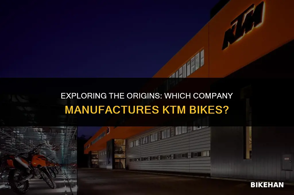 which company makes ktm bike
