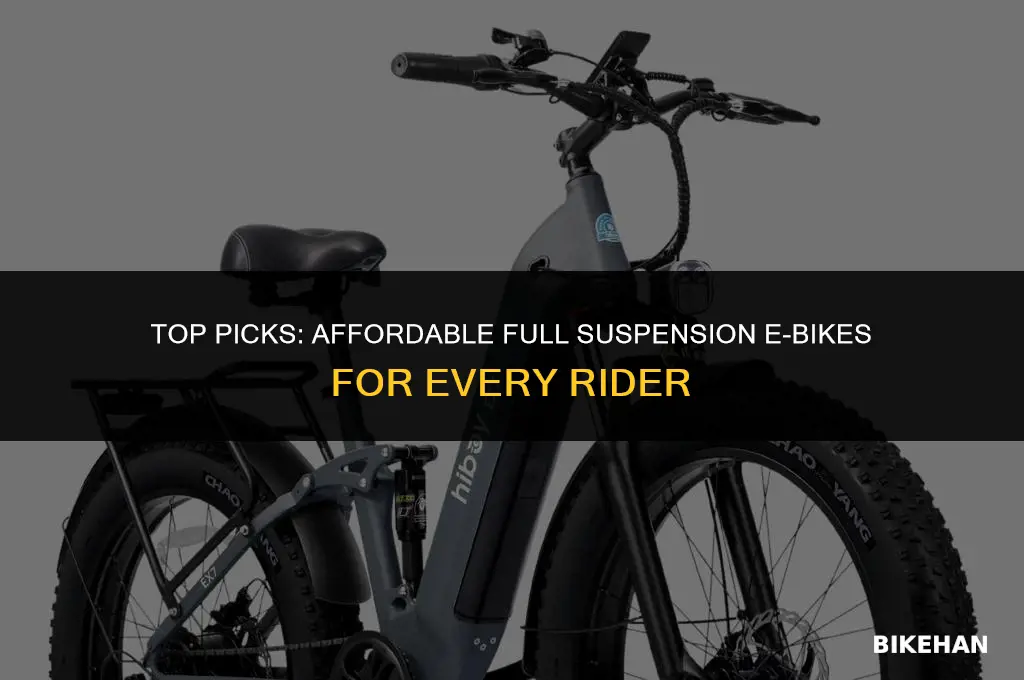 which company makes the best most affordable full suspension e-bikes