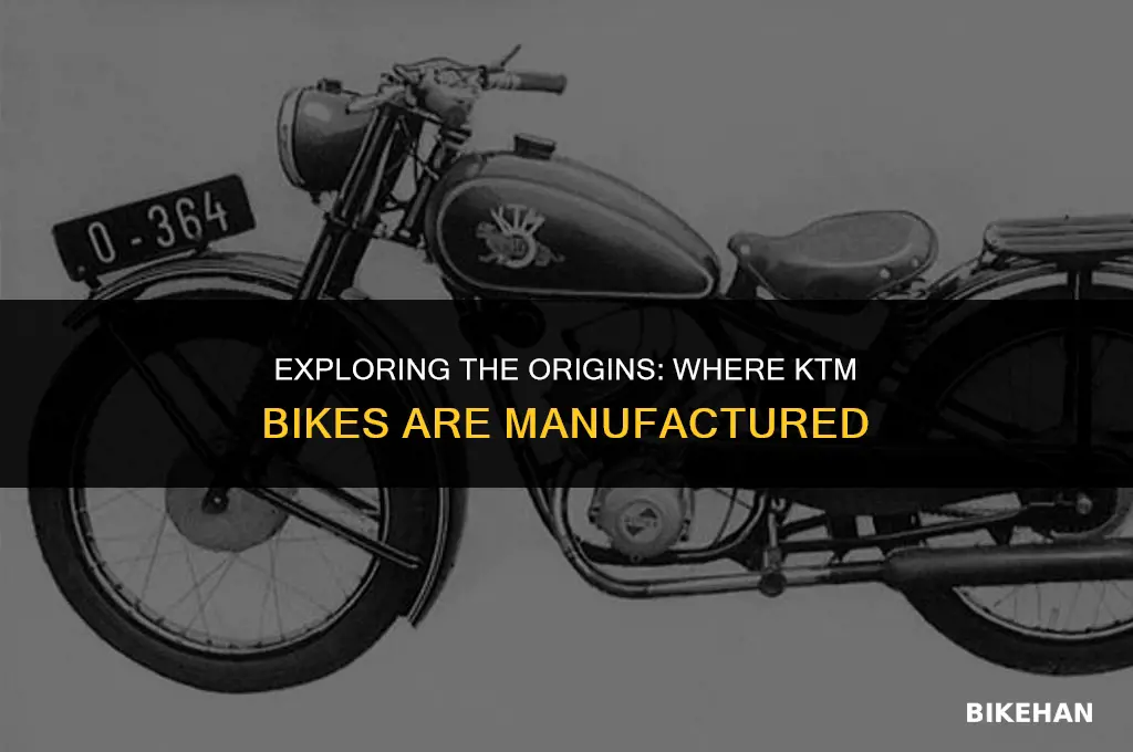 which country makes ktm bikes