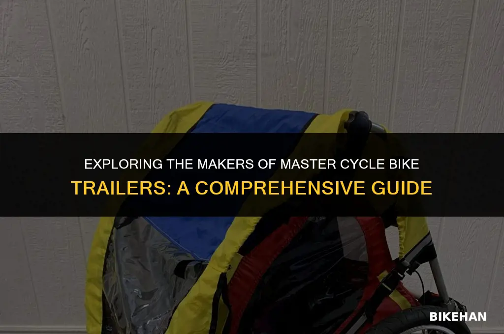 who company makes master cycle bike trailers